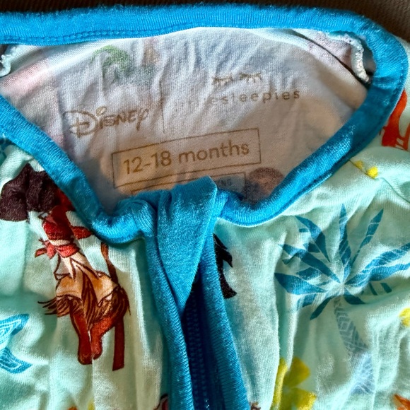 Little Sleepies Disney Moana Zippy - Picture 5 of 5